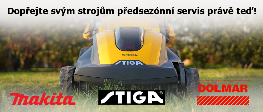 Připravte strojena zahradní sezónu