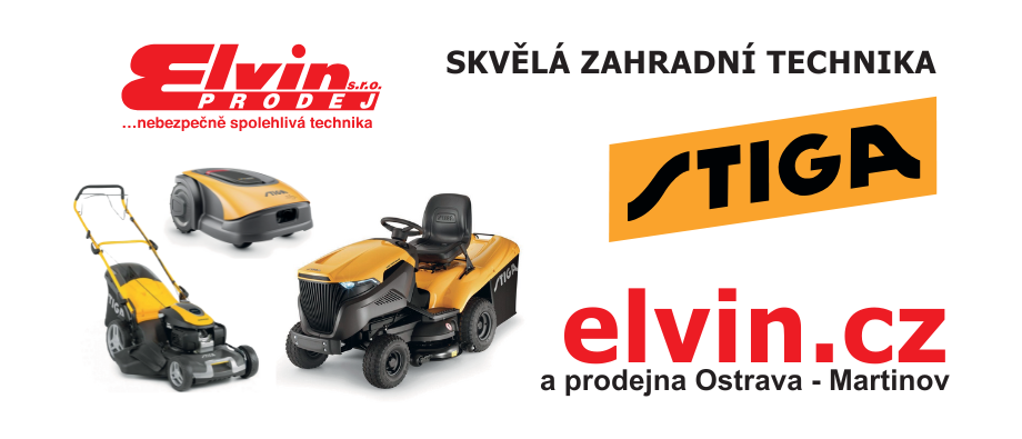 Skvělá zahradní technika Stiga